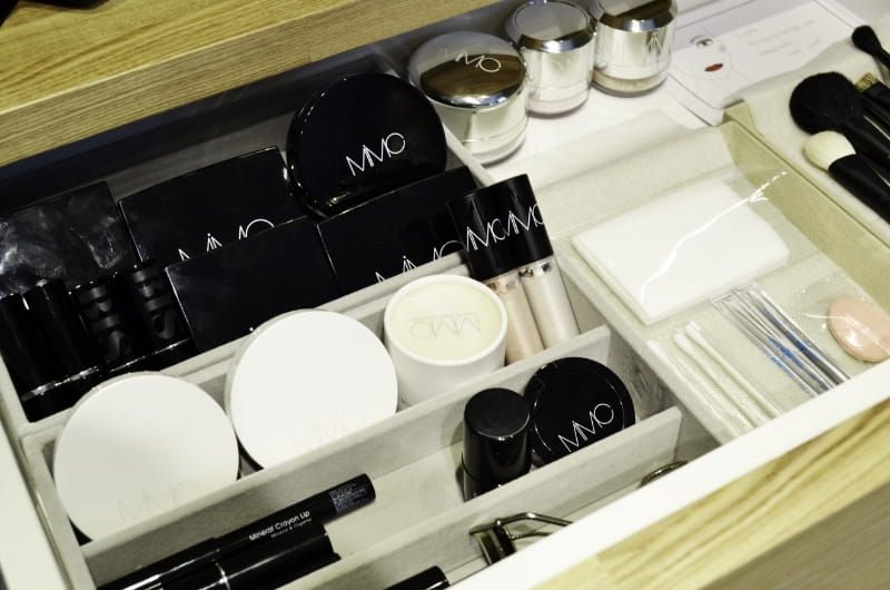 引き出しを開けるとMiMCの商品が